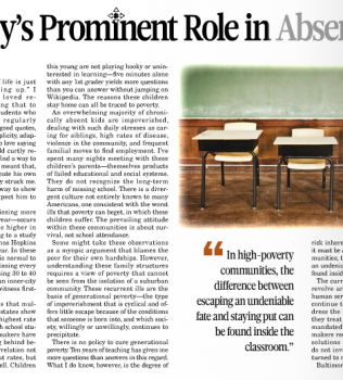 Education Week Article