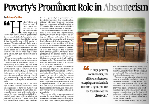 Education Week Article